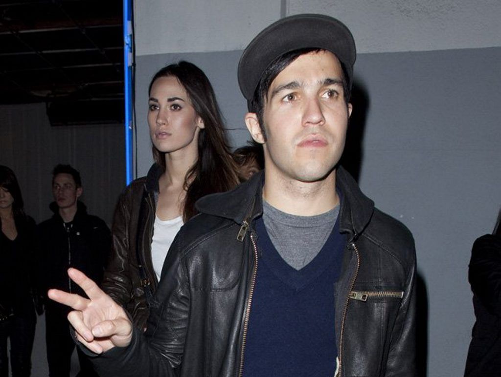 Pete Wentz regrets getting his penis pierced. Pete Wentz regrets getting his penis pierced.